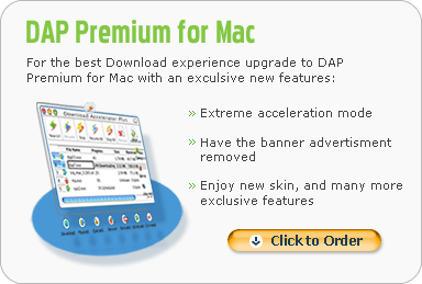 Click to Order Download Accelerator Plus (DAP) for Mac button