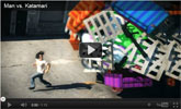 Watch Man vs. Katamari with SPEEDbit Video Accelerator