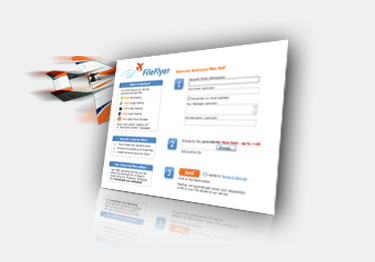 FileFlyer website screenshot