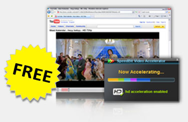 SPEEDbit Video Accelerator - Acceleration window screenshot