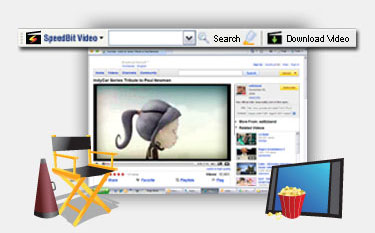 SPEEDbit Video Downloader and Converter toolbar screenshot