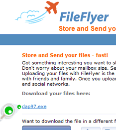 Screenshot of DAP Link Checker in FileFlyer.com