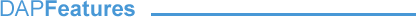 DAP for Mac Features header