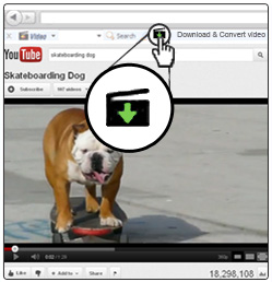 SPEEDbit Video Downloader and Converter - One-Click to download a video