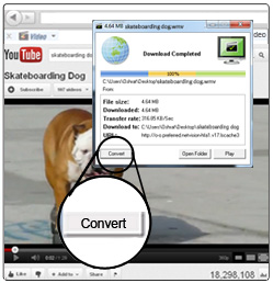 SPEEDbit Video Downloader and Converter - One-Click to convert video format