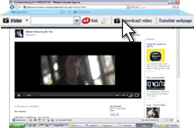 Click the flashing SPEEDbit Video Downloader and Converter Download video button.