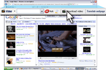 Click the flashing SPEEDbit Video Downloader and Converter Download video button.