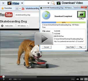 One Click Video Downloader and Converter