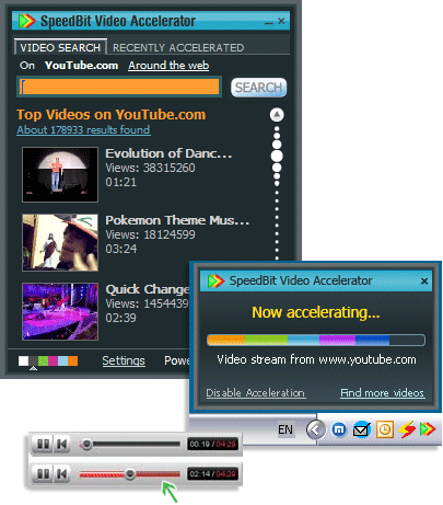 SpeedBit Video Accelerator Screenshot